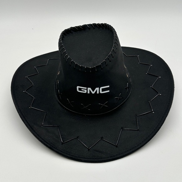 GMC Other - Mens Women Hats Sun Shield Cowboy Cowgirl Adult‎ Hat Felt Whipstitched GMC Black
